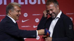 Flick y Laporta