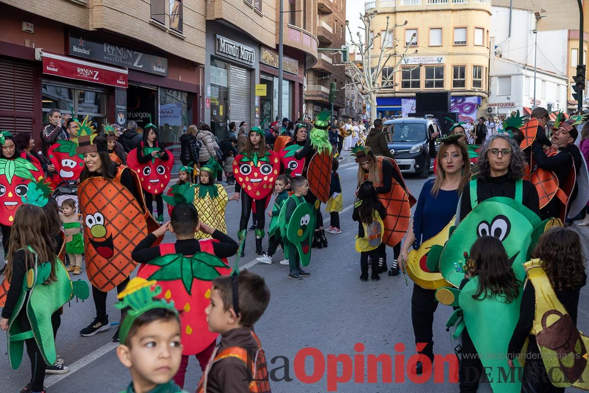 Los niños toman las calles de Cehegín en su desfile de Carnaval