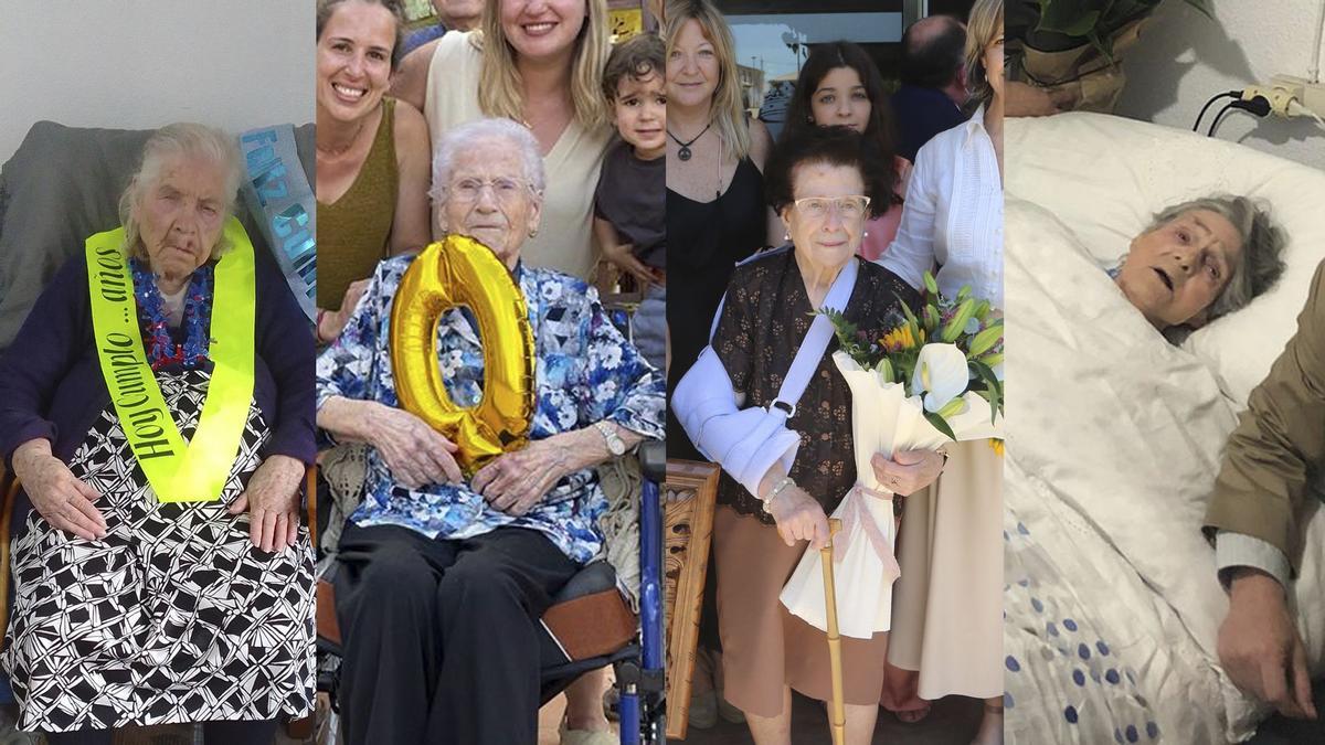 Un repaso a las vidas de las mujeres centenarias de Castellón - El