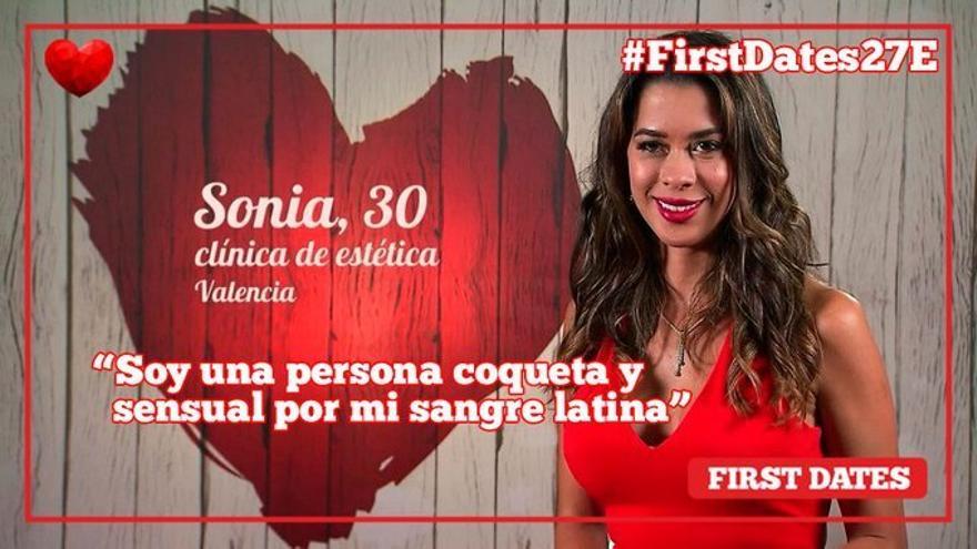 Sonia, la cita de El Brechas en &quot;First Dates&quot;