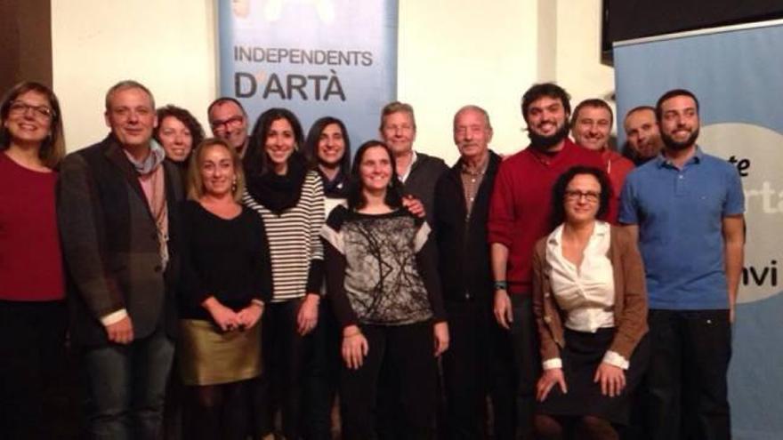 Los Independents d&#039;Artà presentan su lista