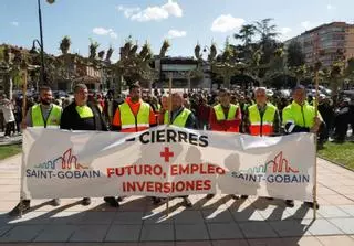 La plantilla de Saint-Gobain convoca paros en rechazo al despido de 160 trabajadores