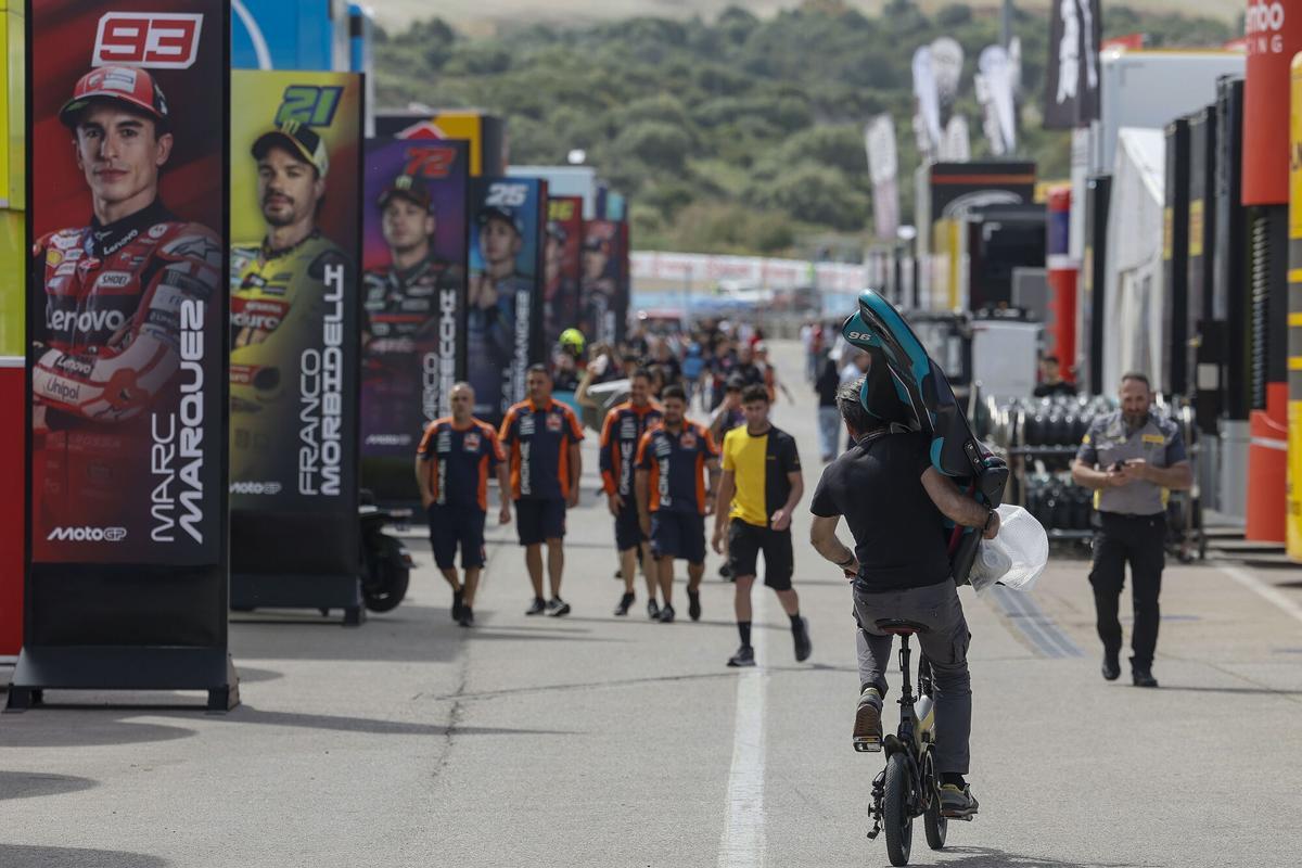 Comienzan los preparativos previos al Gran Premio de España de Motociclismo de 2026 que tendrá lugar el fin de semana en el Circuito de Jerez - Ángel Nieto.