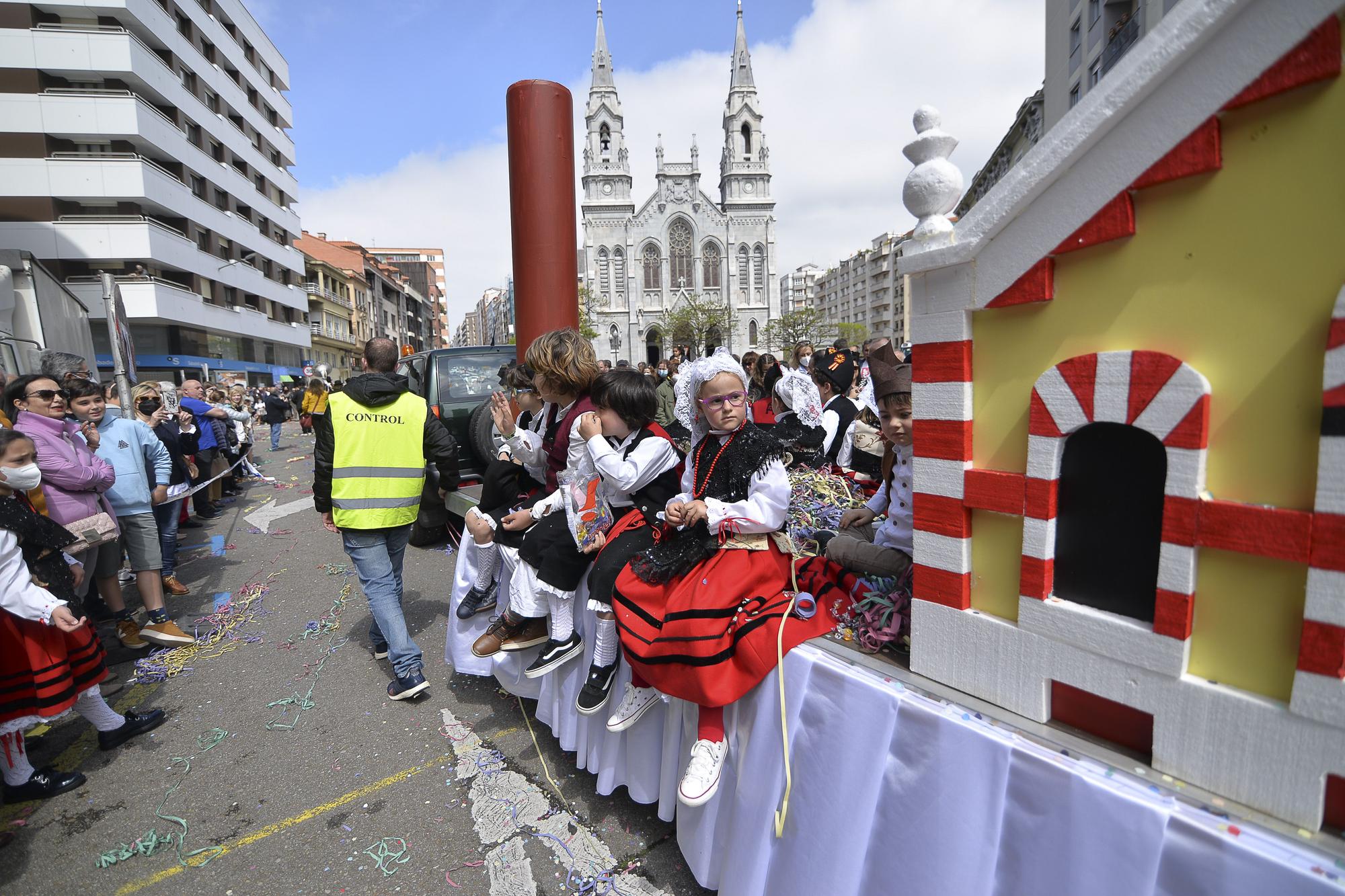 Inicio de las fiestas del Bollo de Avilés