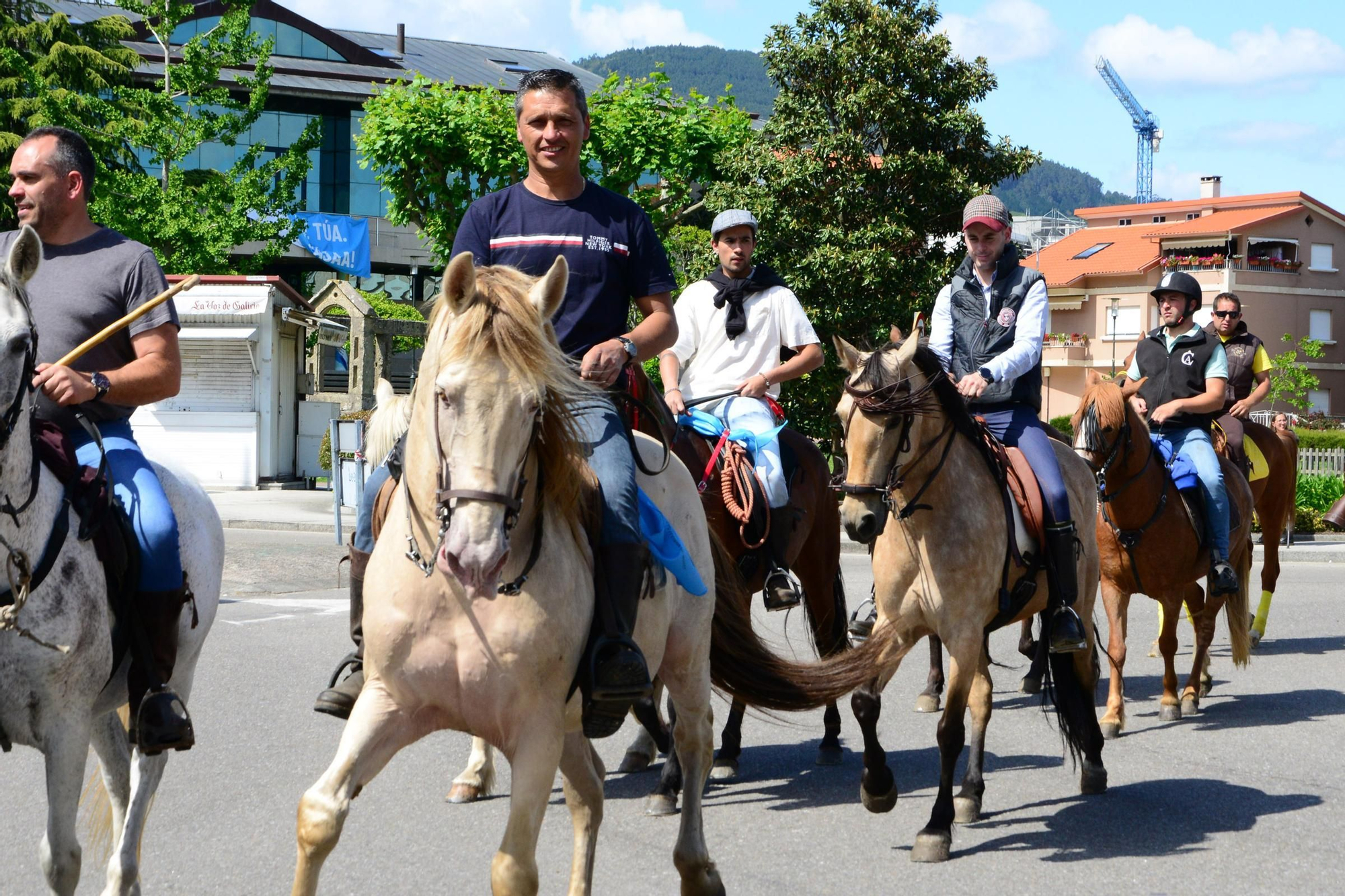 Más de 200 jinetes en la Xuntaza Cabalar de Moaña