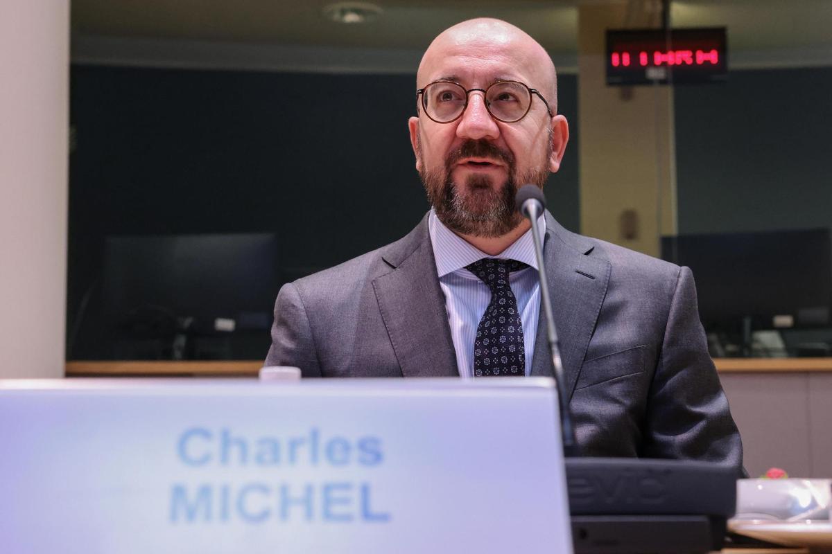 El presidente del Consejo Europeo, Charles Michel.