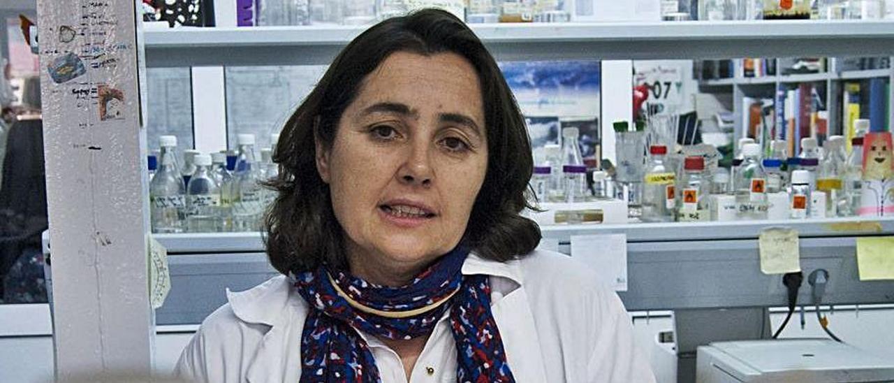 María Fernández, en la actual sede del IPLA.