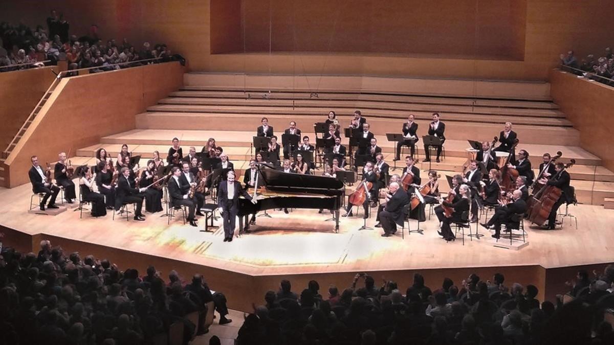 Concierto de Rudolf Buchbinder con la OBC en el Auditori