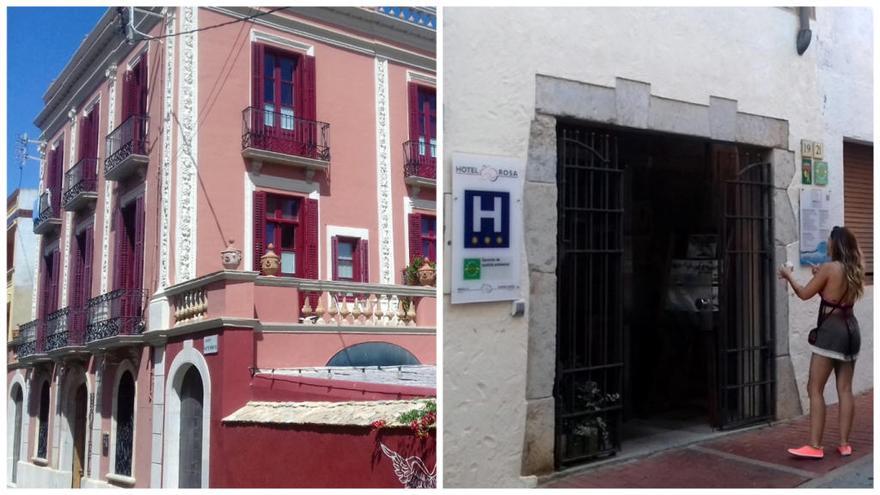 L&#039;Aiguaclara i el Rosa, dos establiments hotelers del municipi empordanès