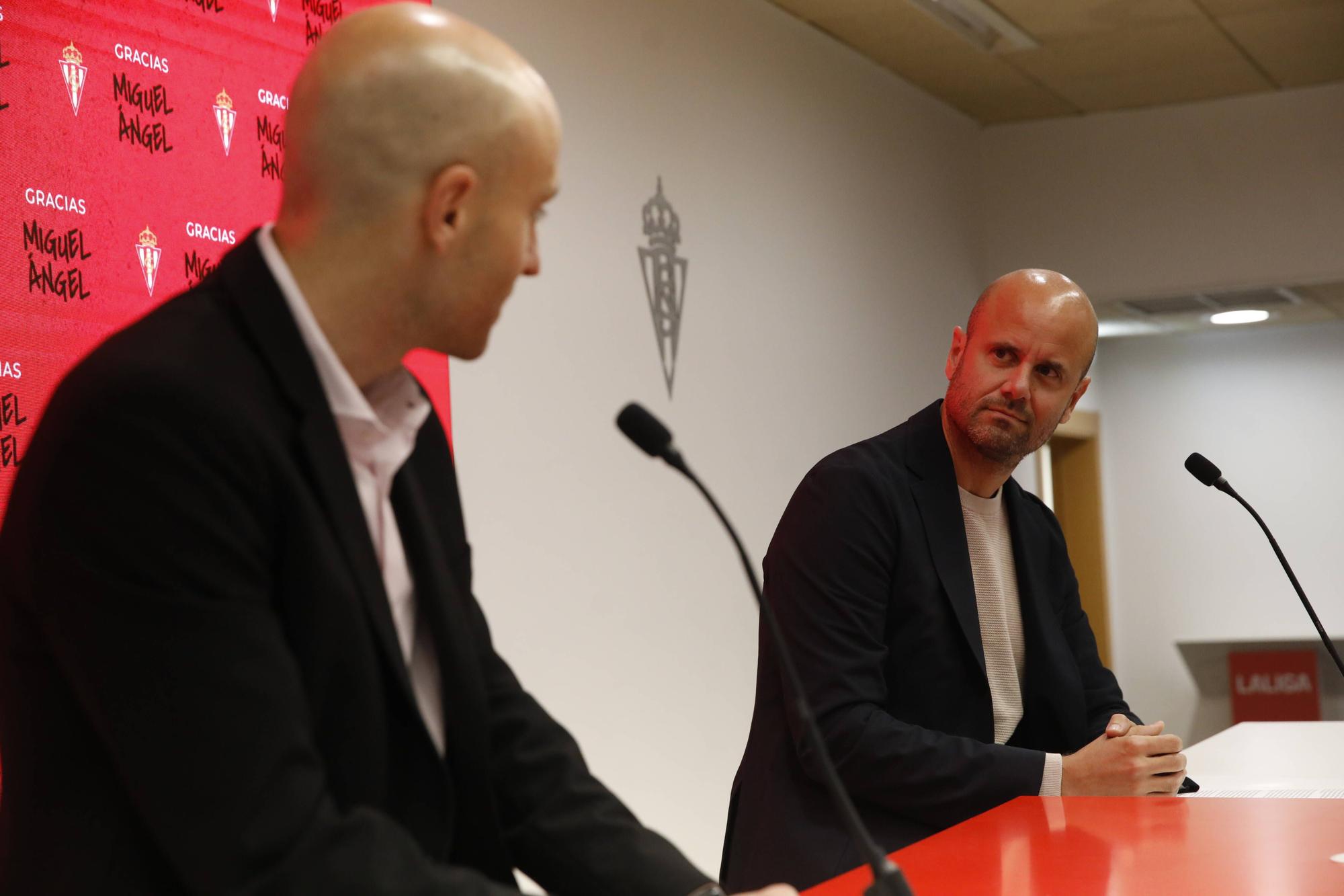 EN IMÁGENES: Así ha sido la emotiva despedida de Miguel Ángel Ramírez en el Sporting