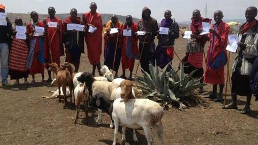 Ruta solidaria para lograr 20 cabras para las viudas Masai