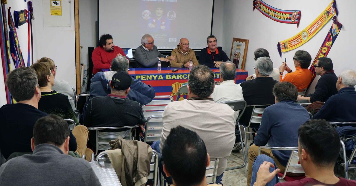 Maradona fue recordado en Mataró cinco años después de su muerte