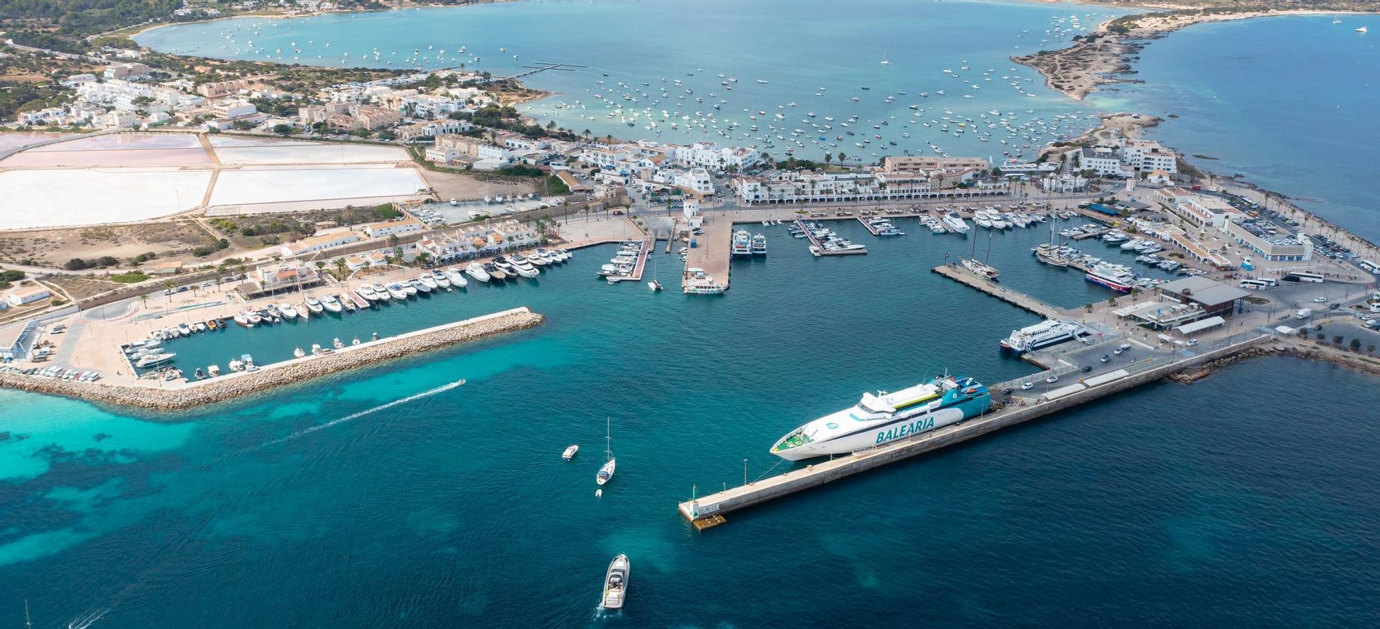 Las espectaculares imágenes de Formentera desde el aire.