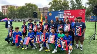 Homenaje a los salvadores del Barça de 1937