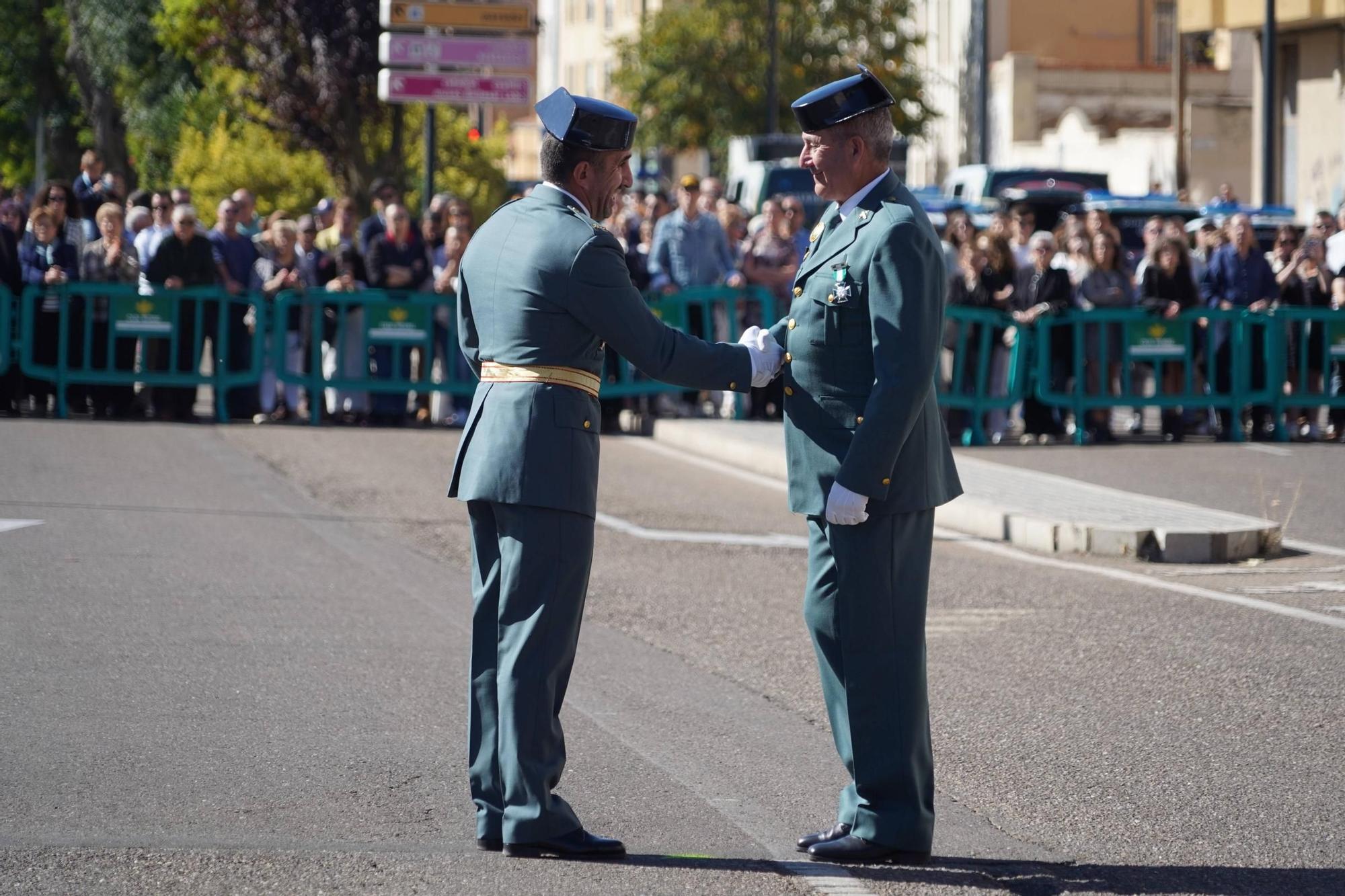 La Guardia Civil de Zamora honra a su patrona la Virgen del Pilar