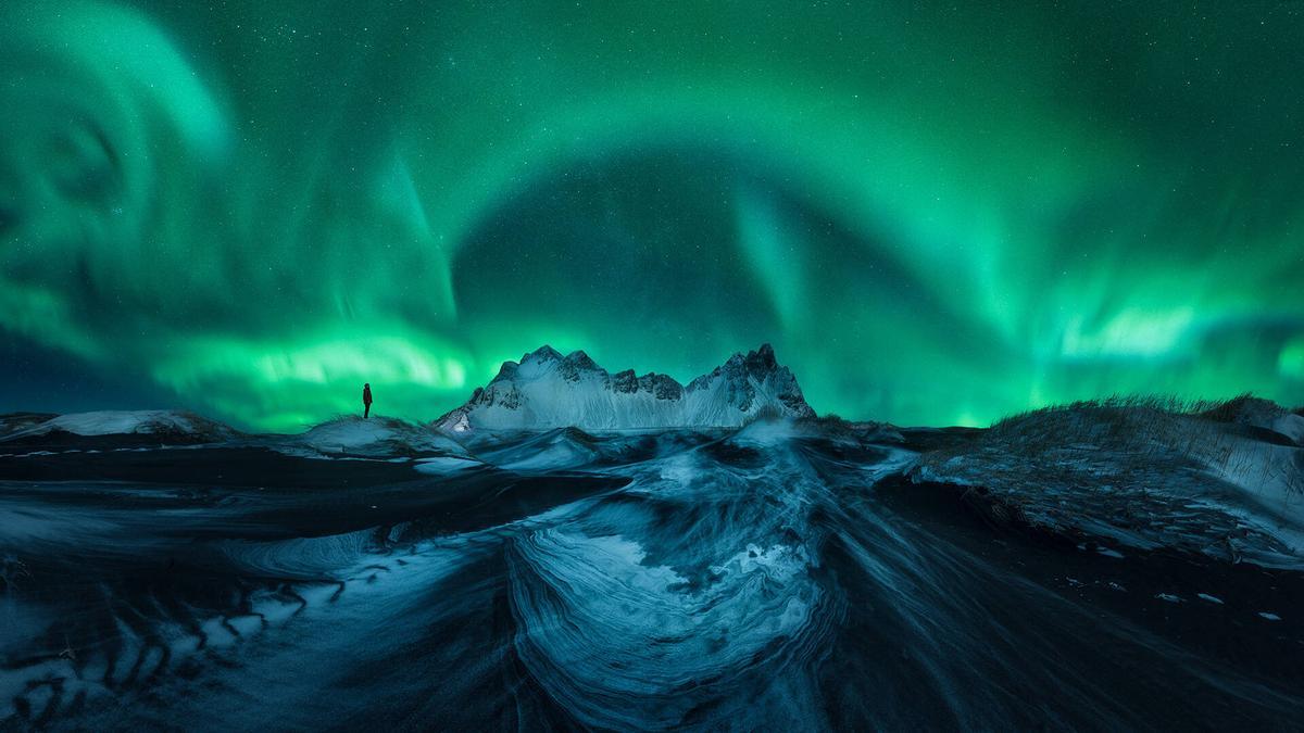 Una de las mejores fotos de auroras boreales