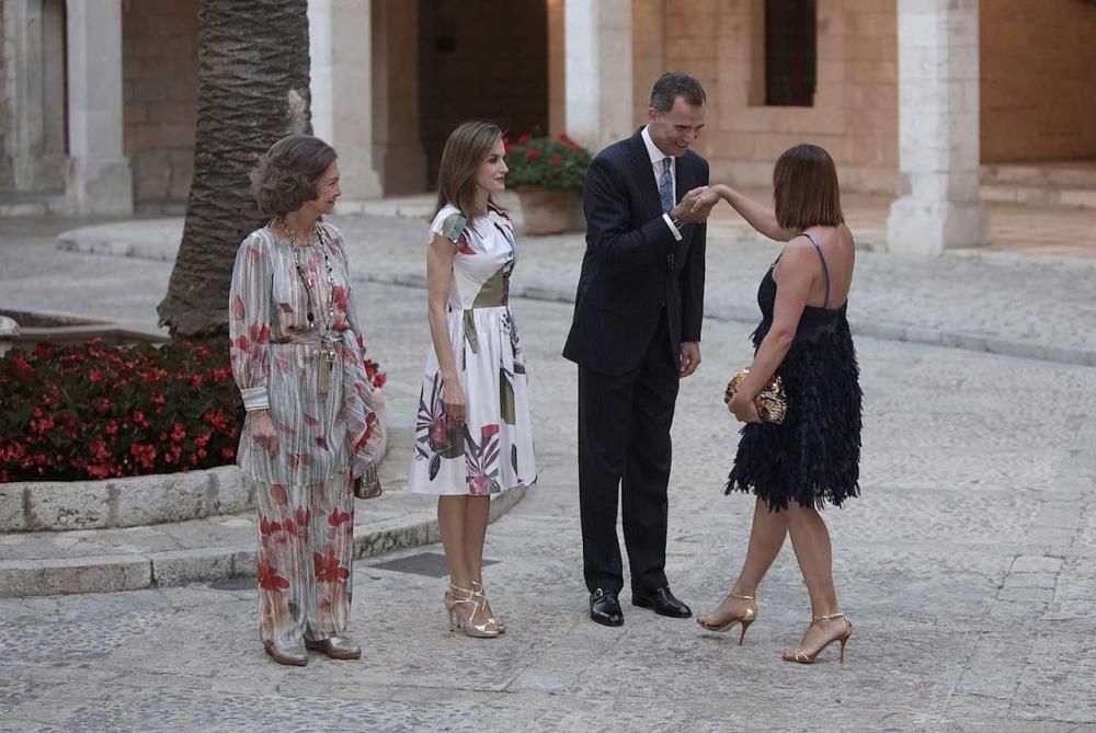 Cóctel de Felipe VI en la Almudaina