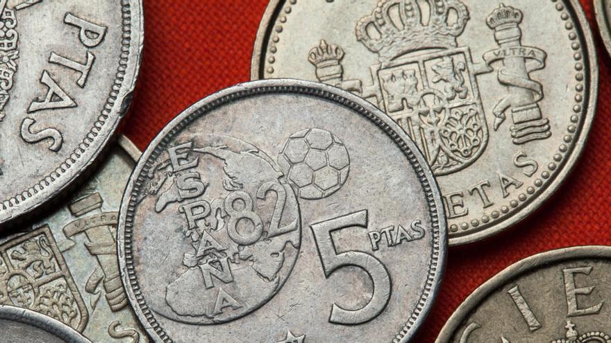 Los españoles conservan pesetas por valor de 1.605 millones de euros.