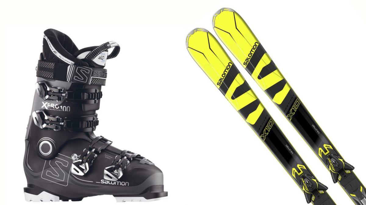 SPORT y Salomon sortean unos esquís modelo X-MAC X10 y unas botas X PRO 100