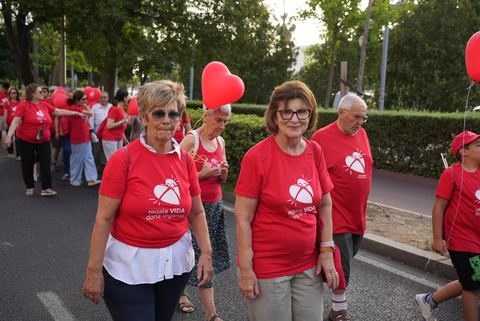 Córdoba se llena de color rojo en favor de la donación