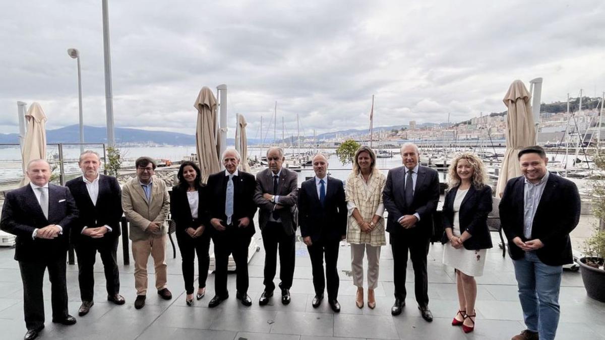 Zona Franca reúne a los empresarios del Foro Vicus Gallaecia