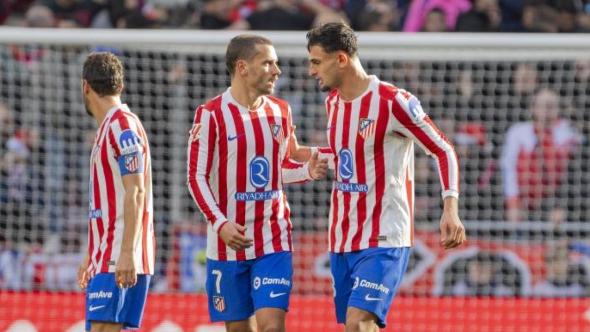 Marc Pubill asistió a Griezmann en el 2-1 del Atlético