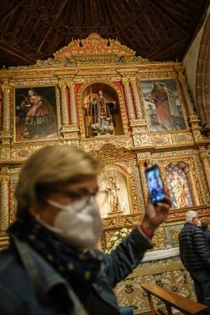 Reapertura de la Iglesia de Santa Catalina. en Tacoronte