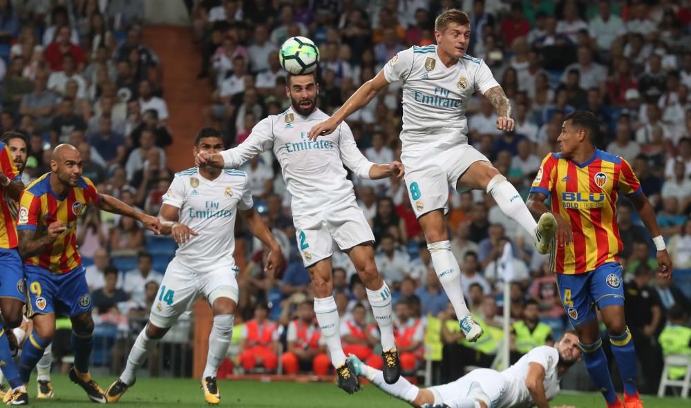 Real Madrid - Valencia CF, en imágenes