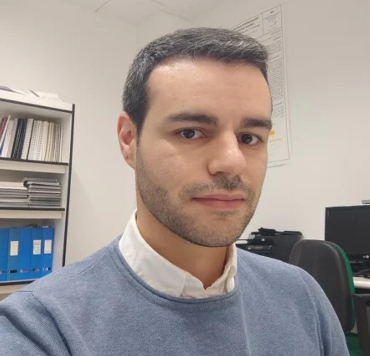 El investigador de la Universidad de Extremadura David Larra.