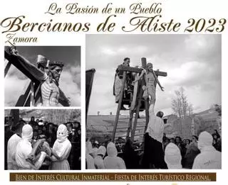 Antiguas fotografías de Hepténer ilustran el cartel de la Semana Santa de Bercianos de 2023