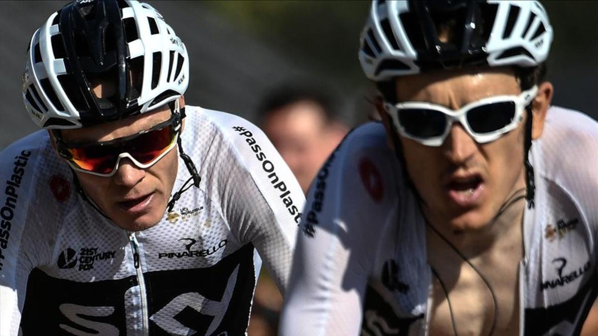 Chris Froome y Geraint Thomas, condenados a entenderse