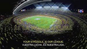 El vídeo amb què el Barça ha volgut felicitar el campió de la Lliga.