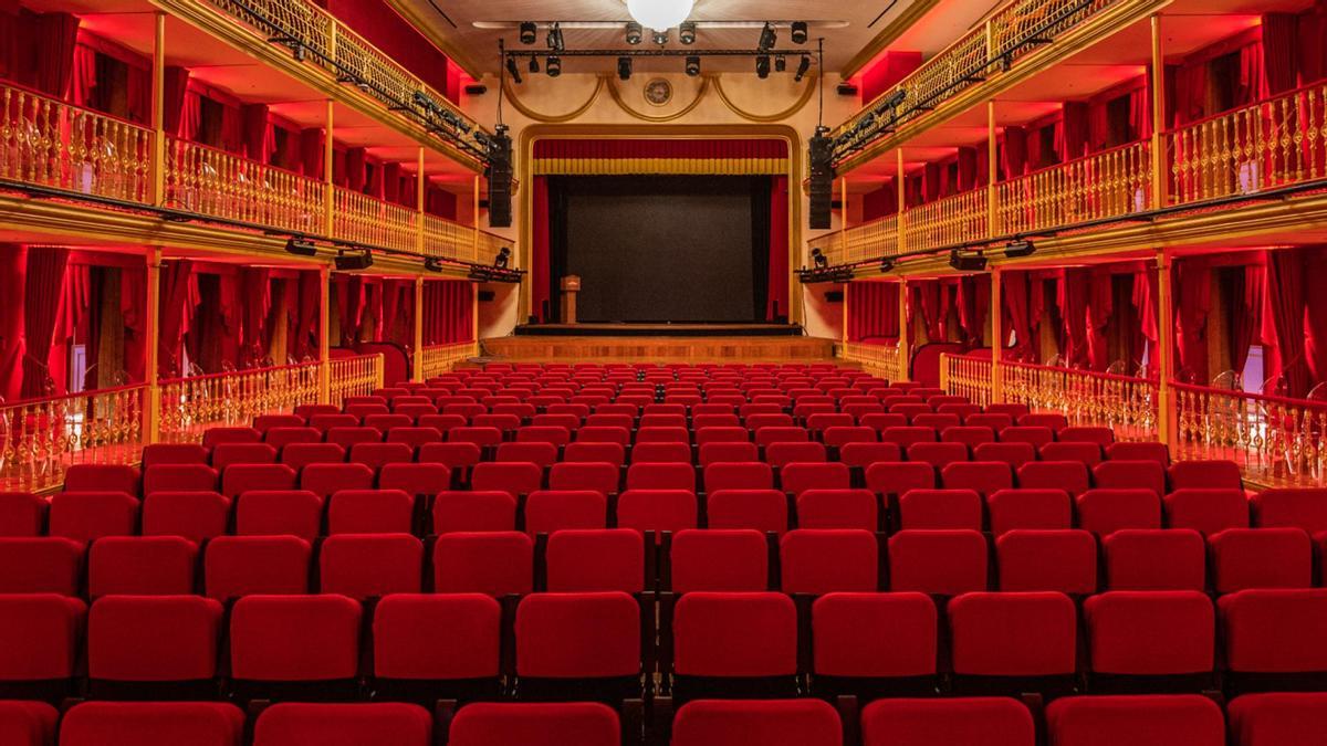 El interior del Teatro Pereyra.