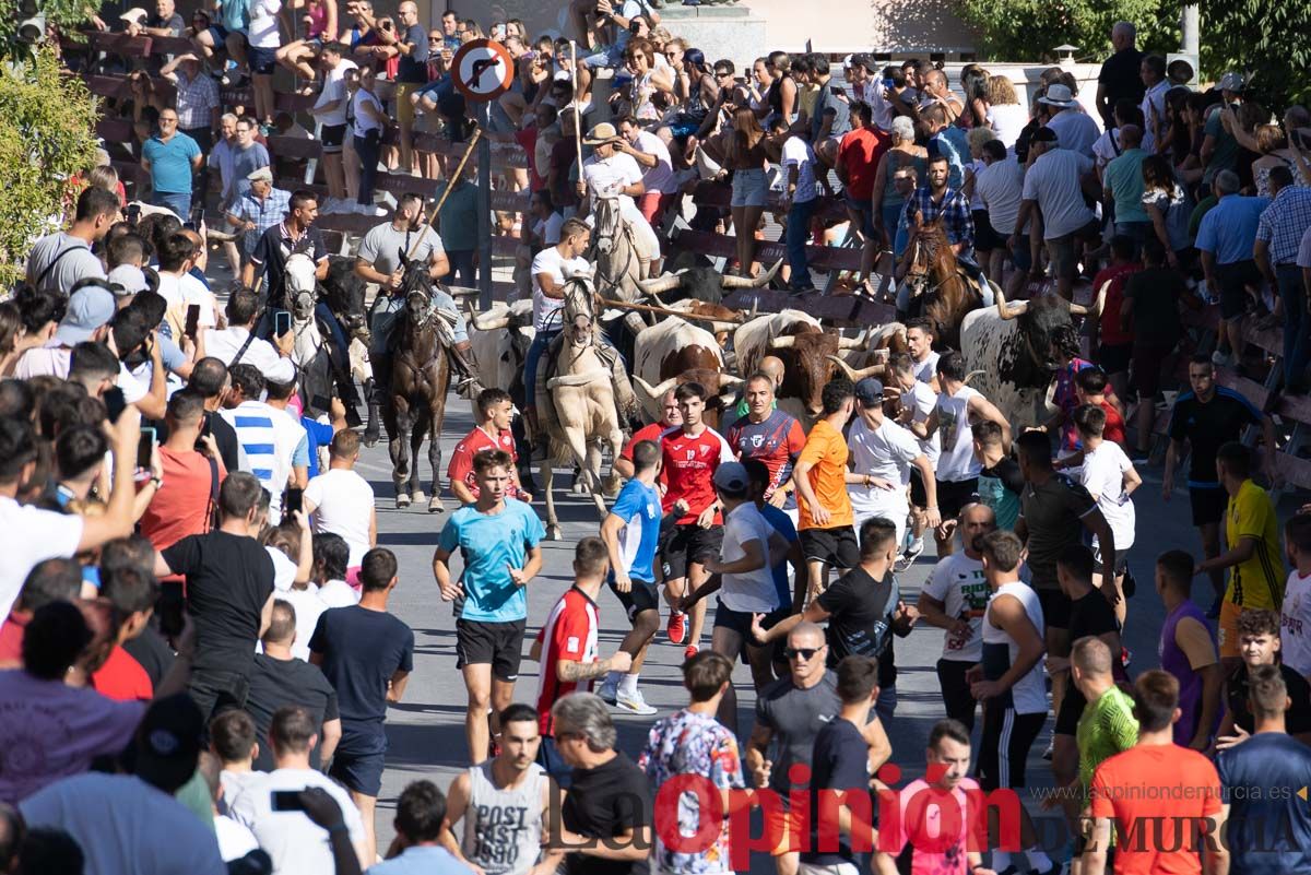 Último encierro en las Fiestas de Moratalla