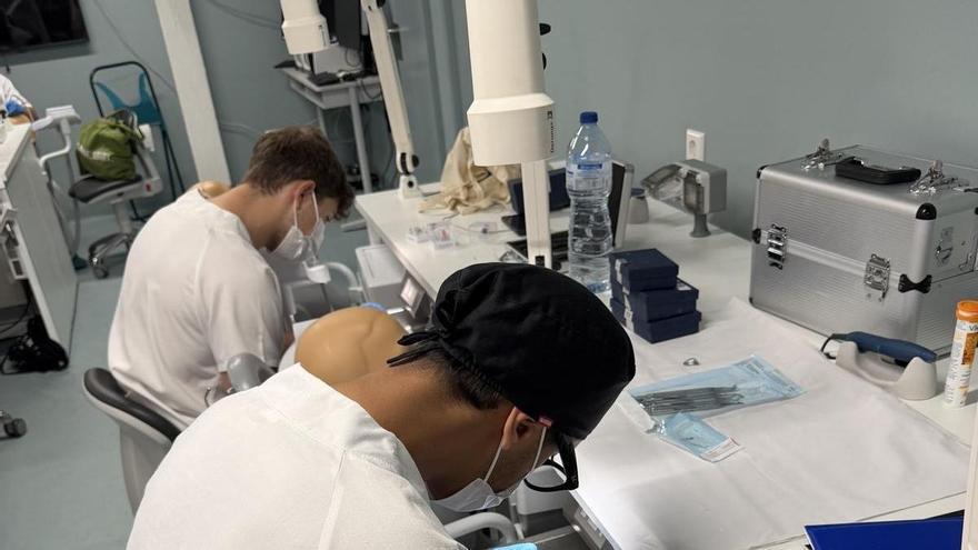 La odontología que conserva el diente se aprende también en el laboratorio