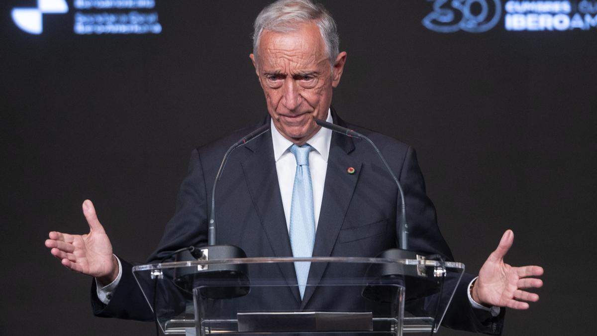 El presidente de Portugal, Marcelo Rebelo de Sousa