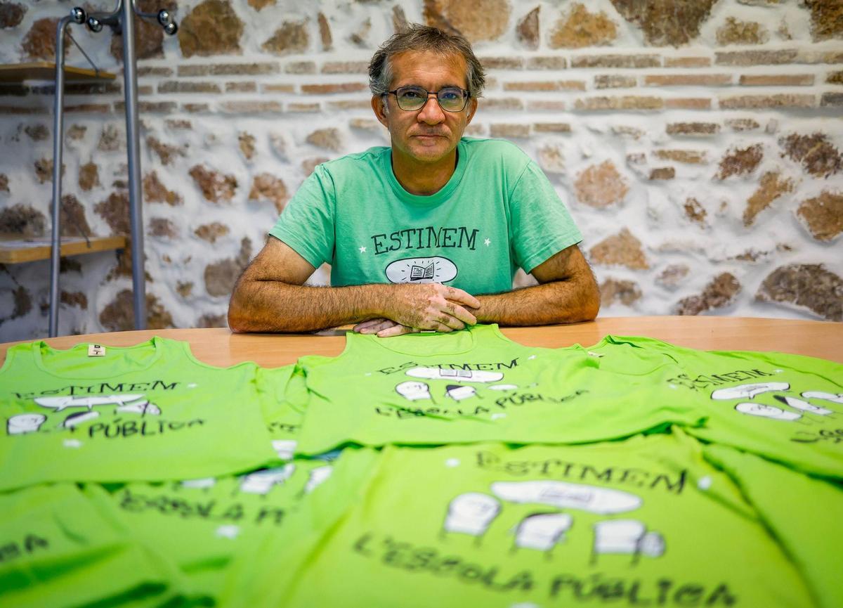 Marc Candela (Stepv) durante la entrevista