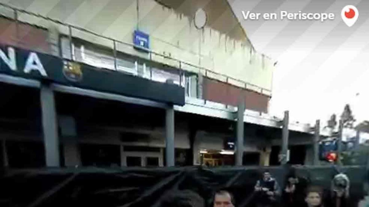 Se ha hecho una prueba de Periscope 360ª en el Camp Nou