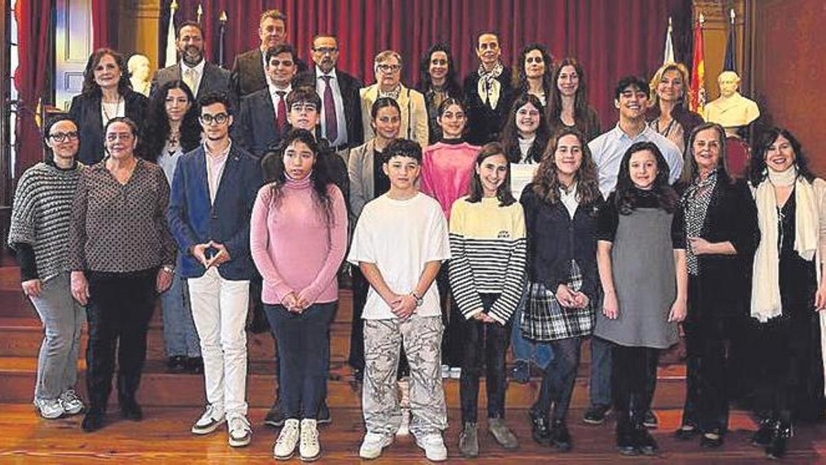 Entrega de premios en el Eusebio da Guarda.