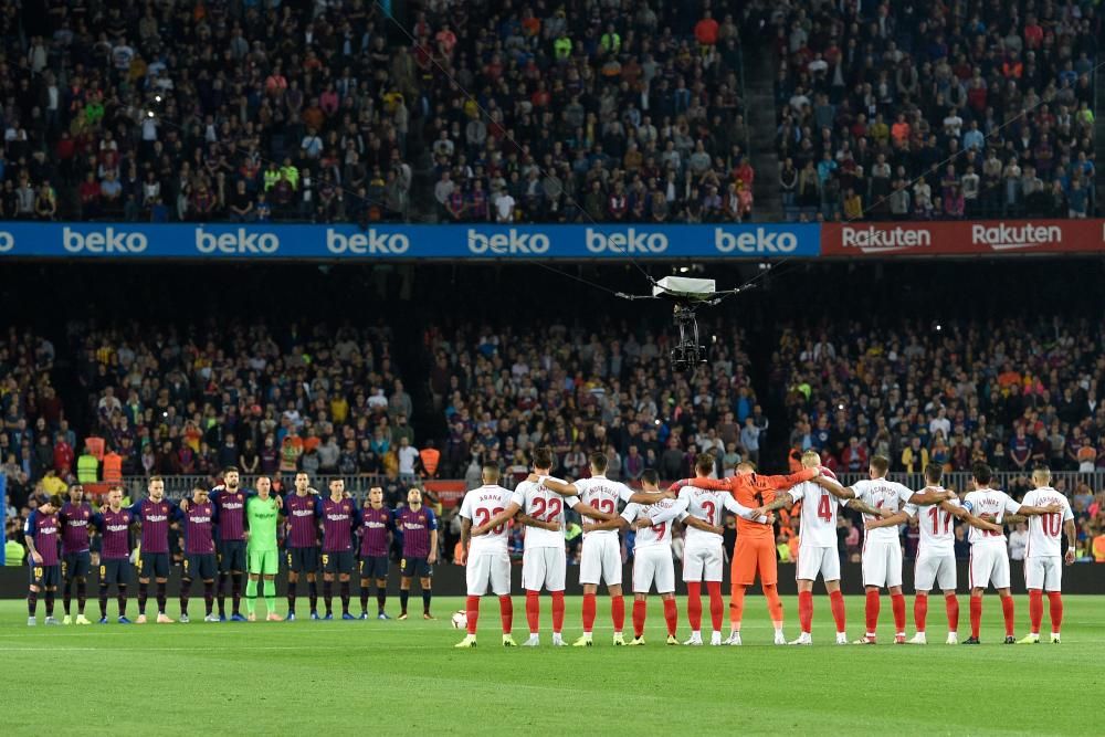 LaLiga Santander, FC Barcelona - Sevilla FC.