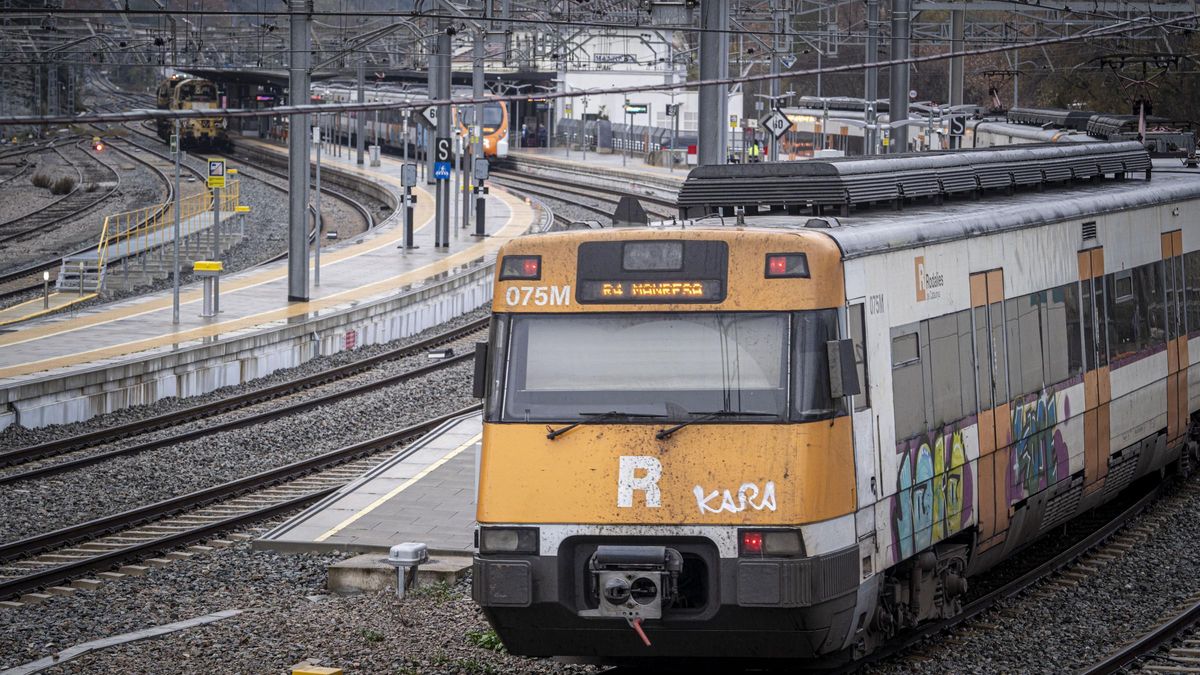 Un tren de Rodalies