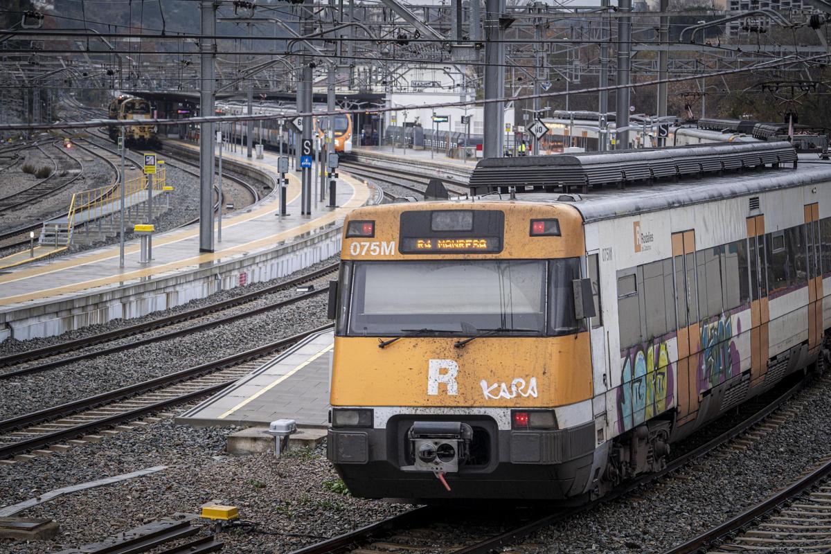 Un tren de Rodalies Un tren de Rodalies