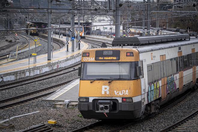 Un tren de Rodalies