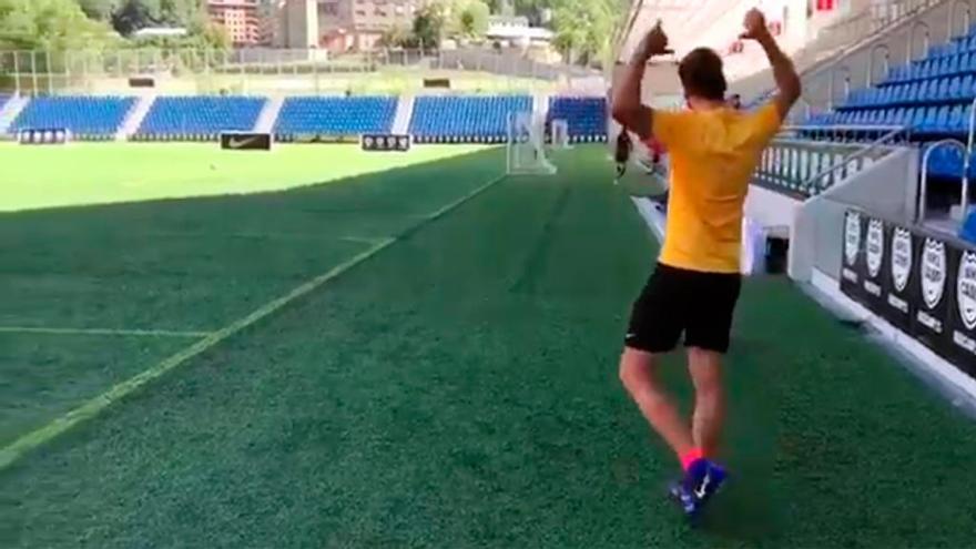 Sergi Gómez en el Nike Camp de Andorra // TW