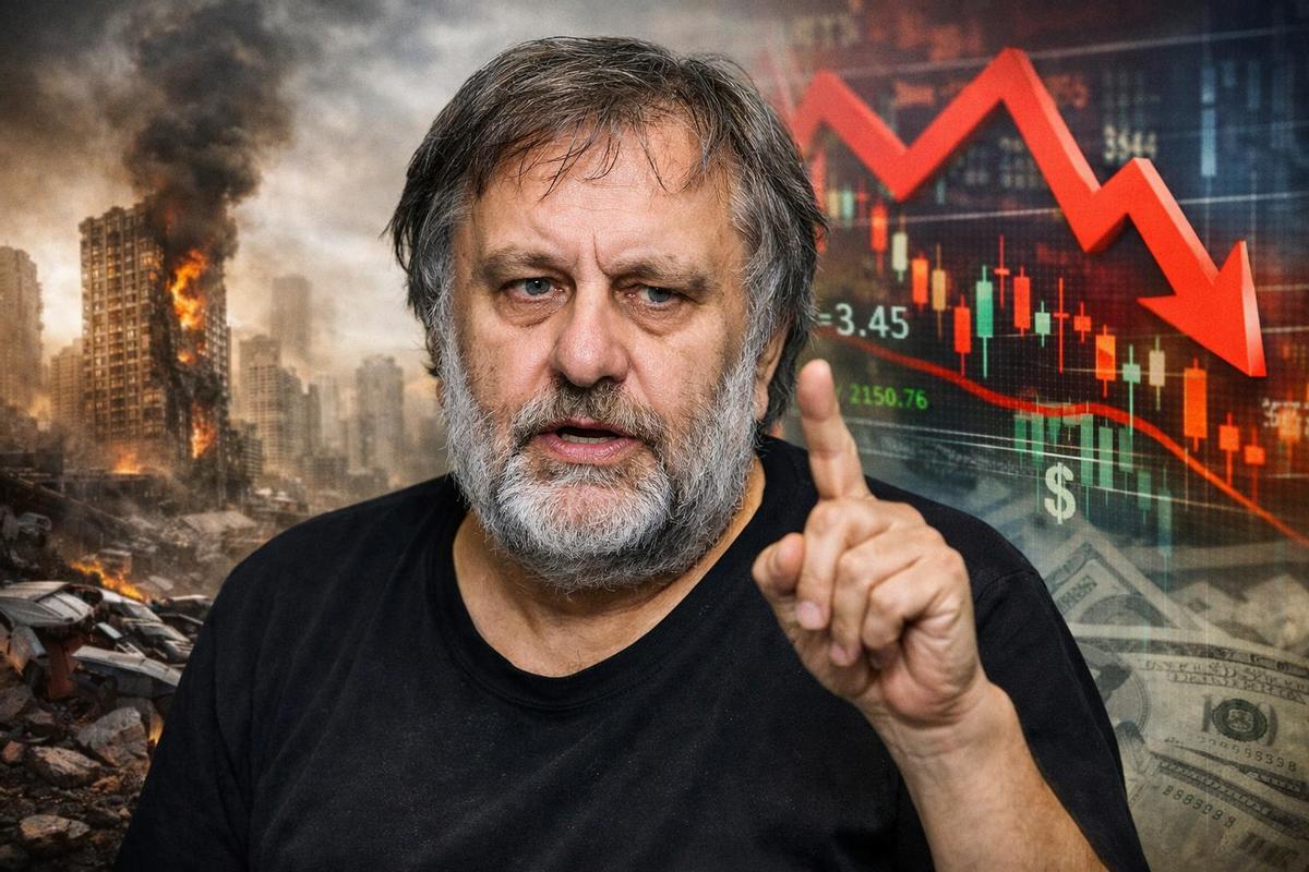 El filósofo esloveno Slavoj Žižek ha trabajado durante años sobre ideología, capitalismo, crisis y cultura