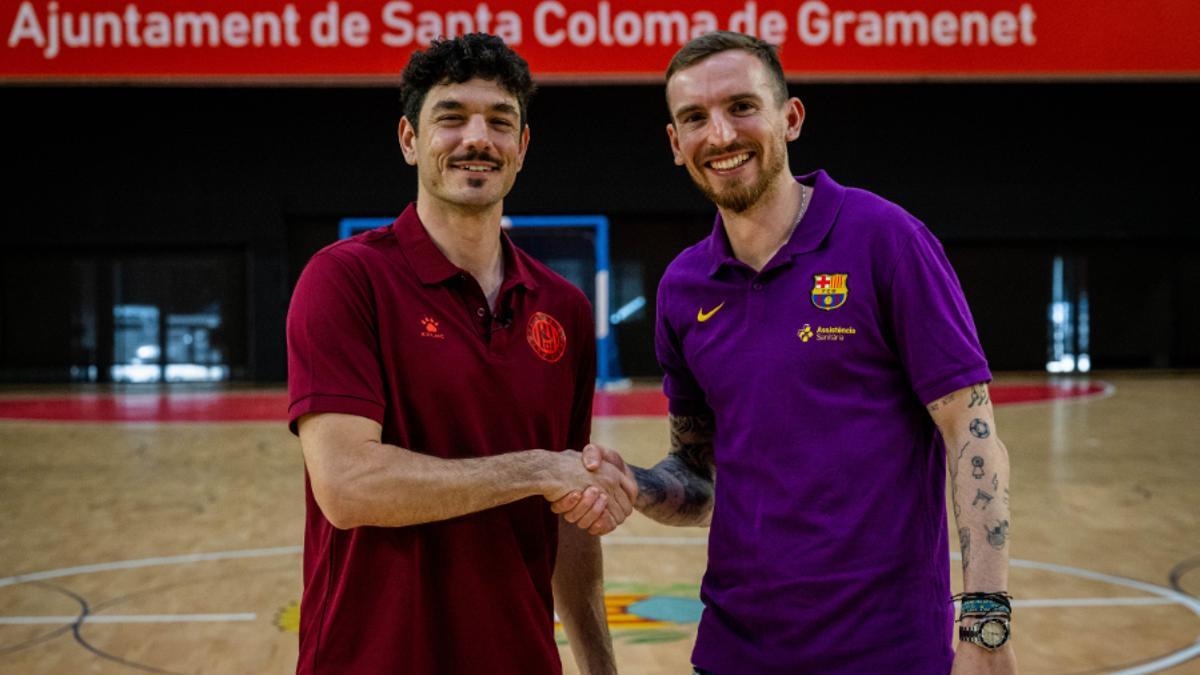 Marc Tolrà y Sergio González, con muchas ganas de derbi