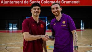 Marc Tolrà y Sergio González, con muchas ganas de derbi