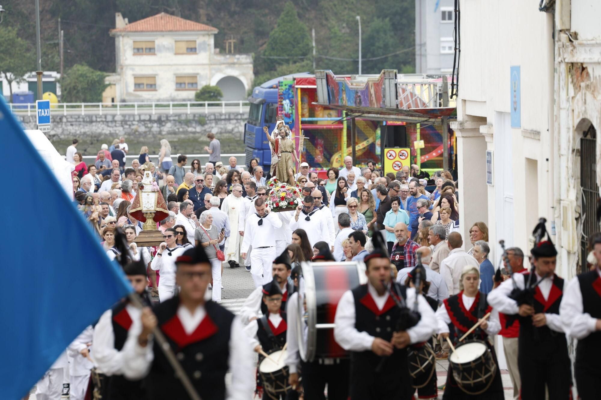 Así fue la procesión marinera de San Juan de la Arena