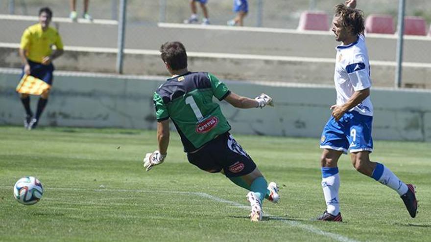 El filial se impone al Alcoyano con goles de Esnáider y Kilian (2-1)