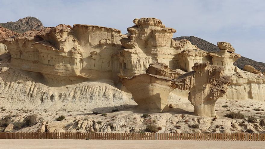 Foto de las Erosiones de Bolnuevo